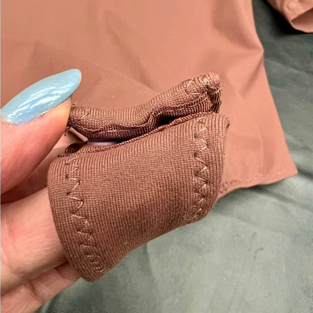 Free People Brown Puff Sleeve Bodysuit - Picture 5 of 12